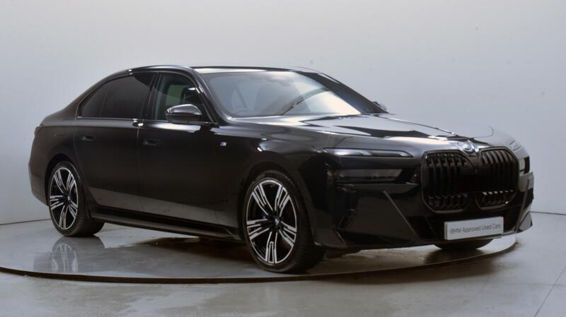 Black BMW 7 Series M Sport